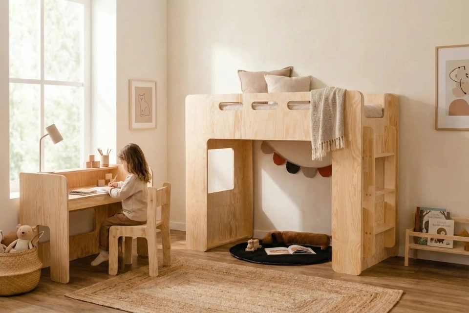 Kinderbett mit Schreibtisch - Die Lösung für Ihr Kind? Pro, Kontra und wann es sich wirklich lohnt!